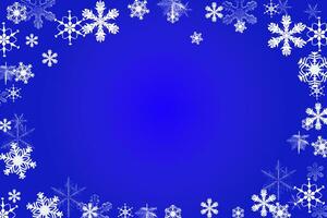 snow background blue photo