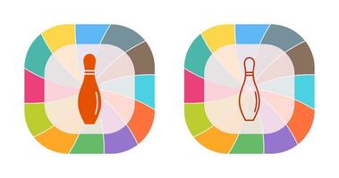 Bowling Pin Vector Icon