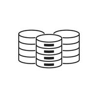 database icon vector