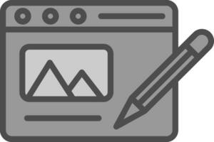 Article Vector Icon Design