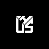 HUS letter logo vector design, HUS simple and modern logo. HUS luxurious alphabet design