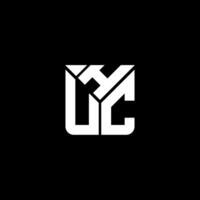 huc letra logo vector diseño, huc sencillo y moderno logo. huc lujoso alfabeto diseño