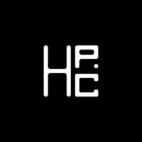 hpc letra logo vector diseño, hpc sencillo y moderno logo. hpc lujoso alfabeto diseño