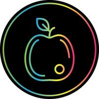 diseño de icono de vector de manzana