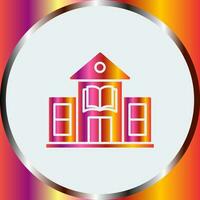 Library Building Vector Icon