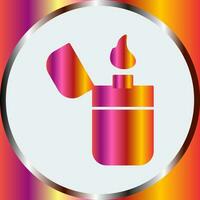 Unique Lighter Vector Icon