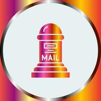 Mail Box Vector Icon