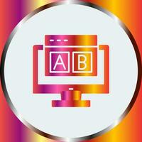 AB Testing Vector Icon