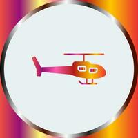 Helicopter Vector Icon