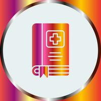 Medical Book Vector Icon