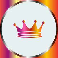 King Crown Vector Icon