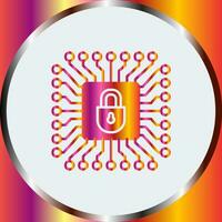 Cyber Protection Vector Icon