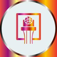 icono de vector de baloncesto