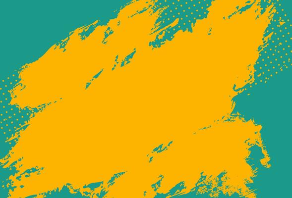 rough yellow brush stroke grungy background with dry oil brush strokes.