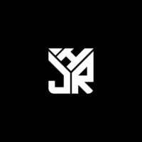 hjr letra logo vector diseño, hjr sencillo y moderno logo. hjr lujoso alfabeto diseño