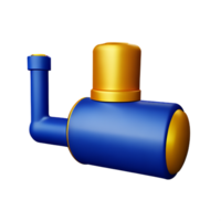 engine 3d rendering icon illustration png