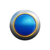 sphere 3d rendering icon illustration png