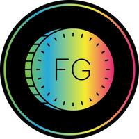 Guinean franc Vector Icon Design