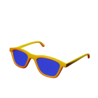 Sol óculos 3d Renderização ícone ilustração png