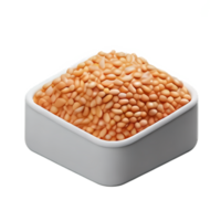 grain 3d le rendu icône illustration png