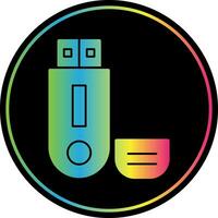 Pendrive Vector Icon Design