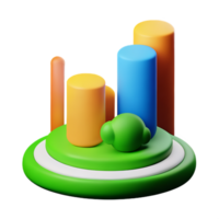 sustainability 3d rendering icon illustration png