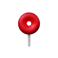 lollipop 3d rendering icon illustration png