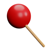 lollipop 3d rendering icon illustration png