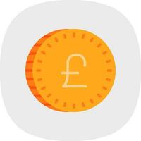 Pound Vector Icon Design