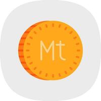 Metical Vector Icon Design