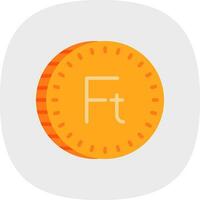 Forint Vector Icon Design