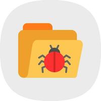 Bug Vector Icon Design