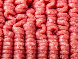 fresh minced meat as background photo