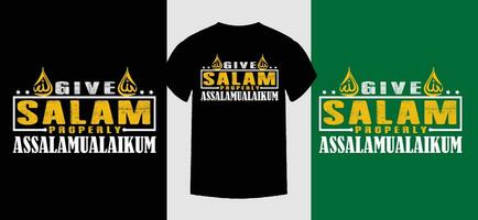 islámico eslogan vector camiseta diseño, islámico tipografía camiseta diseño para impresión vestir