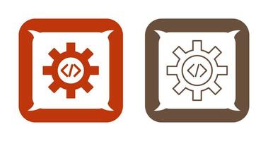 Unique Code Optimization Vector Icon