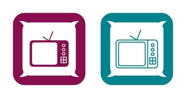 TV Set Vector Icon