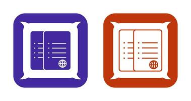 Unique Network Files Vector Icon