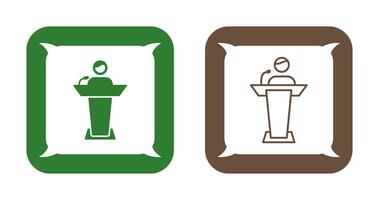 Elected Candidate Vector Icon