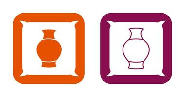 Antique Jar Vector Icon