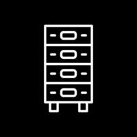 Drawer Vector Icon Design