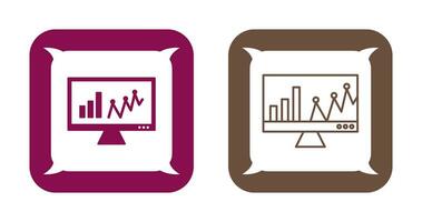 Online Stats Vector Icon