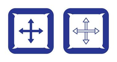Unique Move Vector Icon