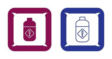 Pesticide Bottle Vector Icon