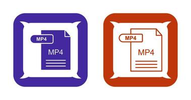 MP4 Vector Icon