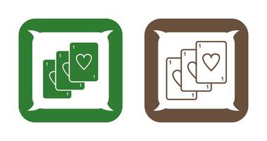 Unique Deck of Cards Vector Icon