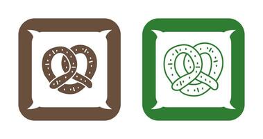 Pretzel Vector Icon