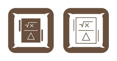 Formula Vector Icon