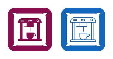 Unique Coffee Machine Vector Icon