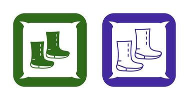 Unique Boots Vector Icon