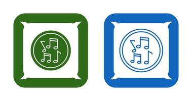 Musical Notes Vector Icon